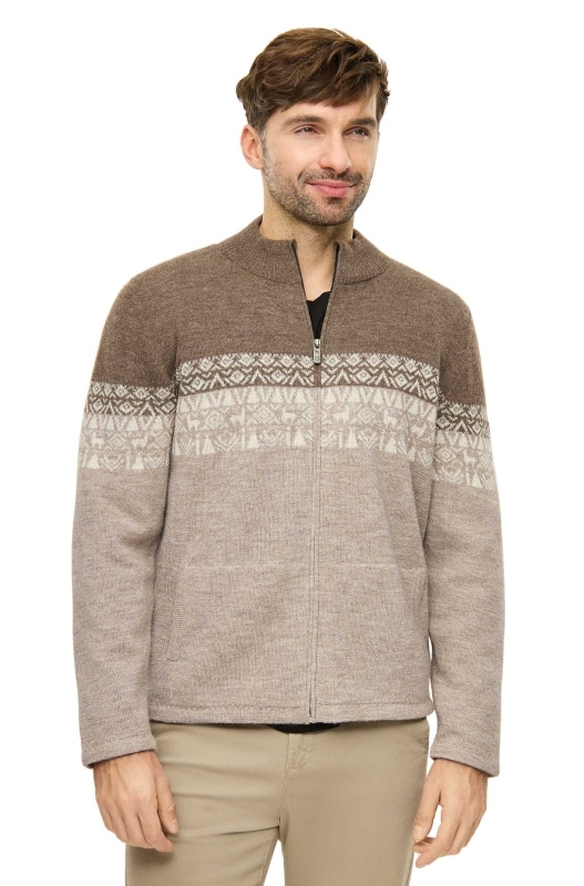 Alpaka Strickjacke BEAU | gefüttert